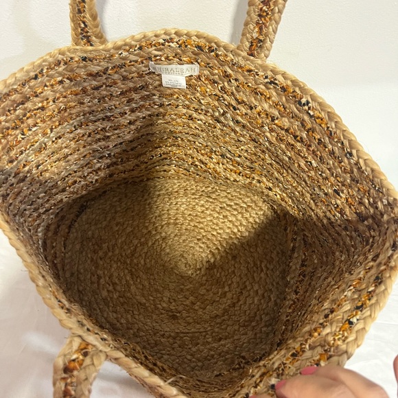 Shiraleah Tan Woven Tote Bag - Picture 12 of 14